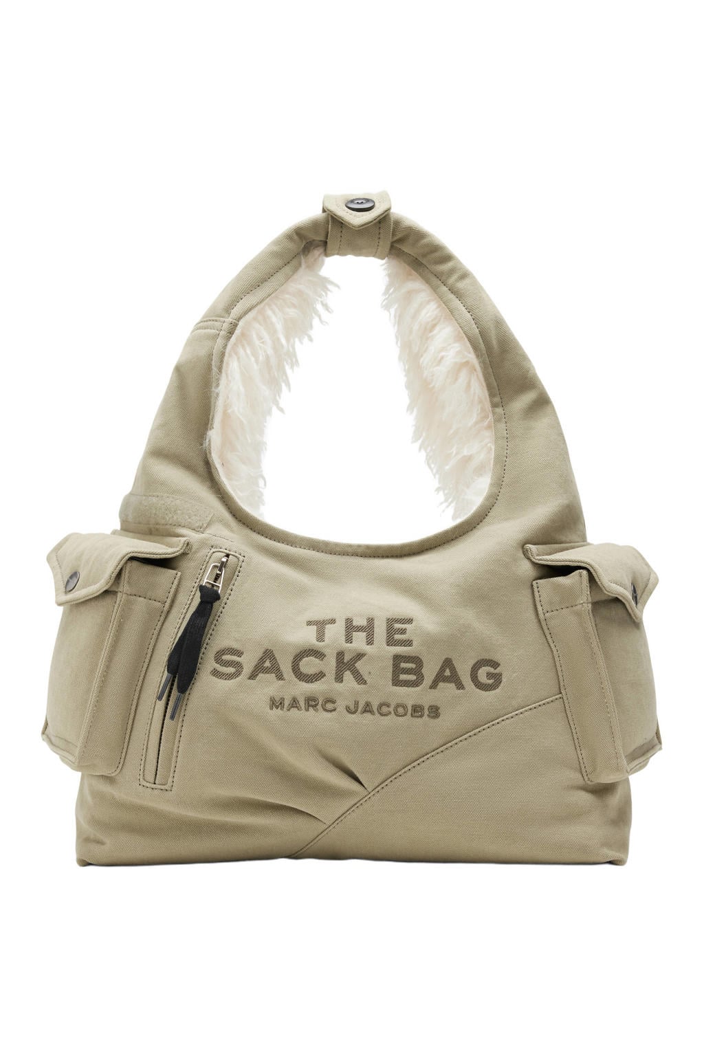Marc Jacobs schoudertas The Sack kaki