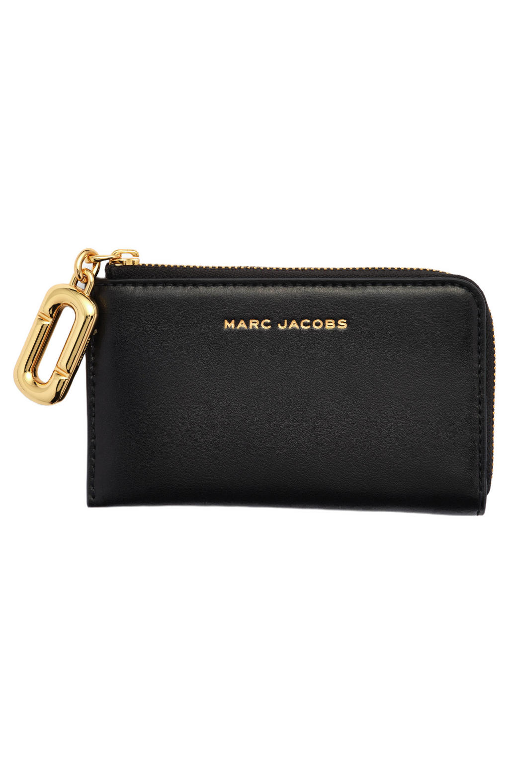 Marc Jacobs leren portemonnee Top Zip Multi zwart