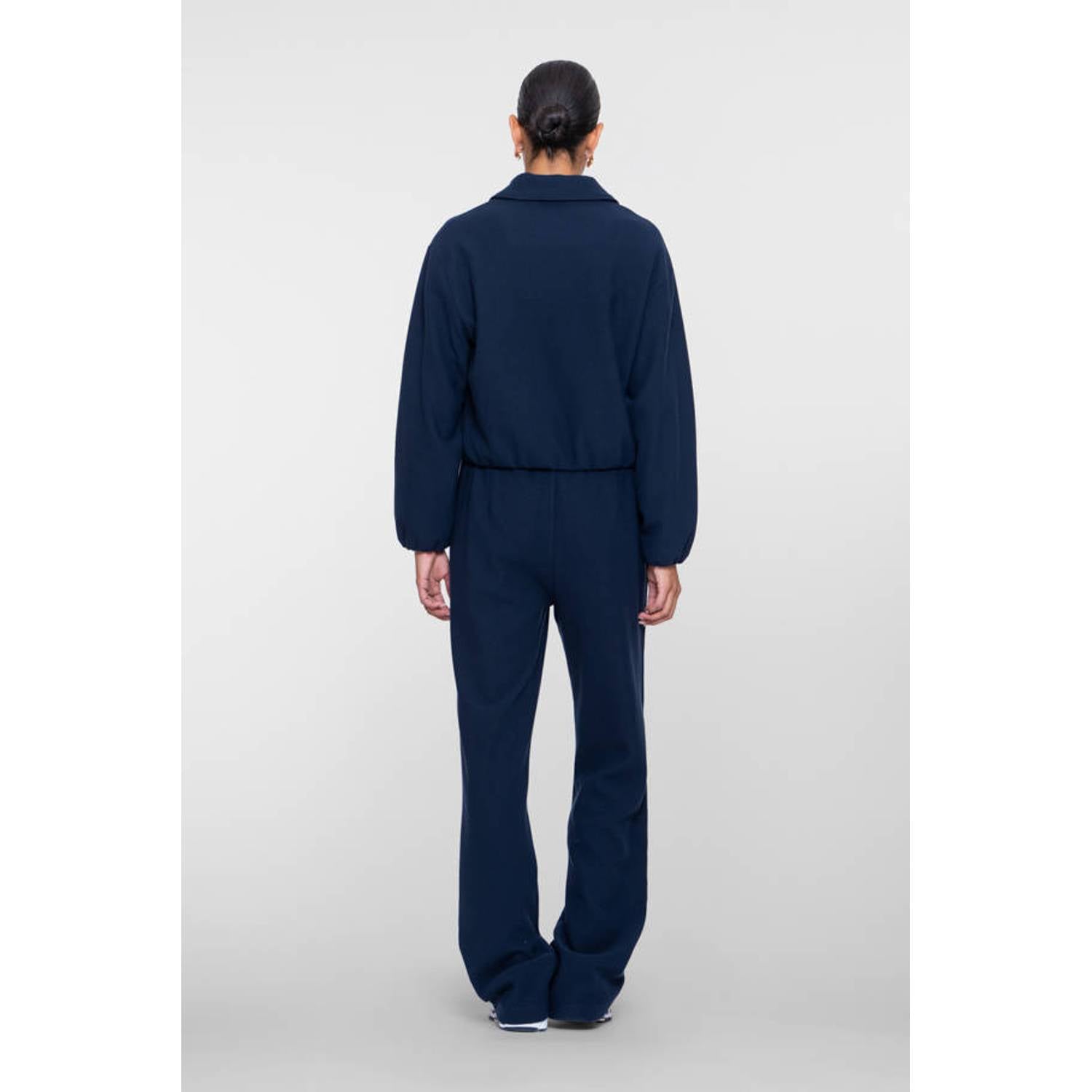 Geisha straight leg pantalon donkerblauw