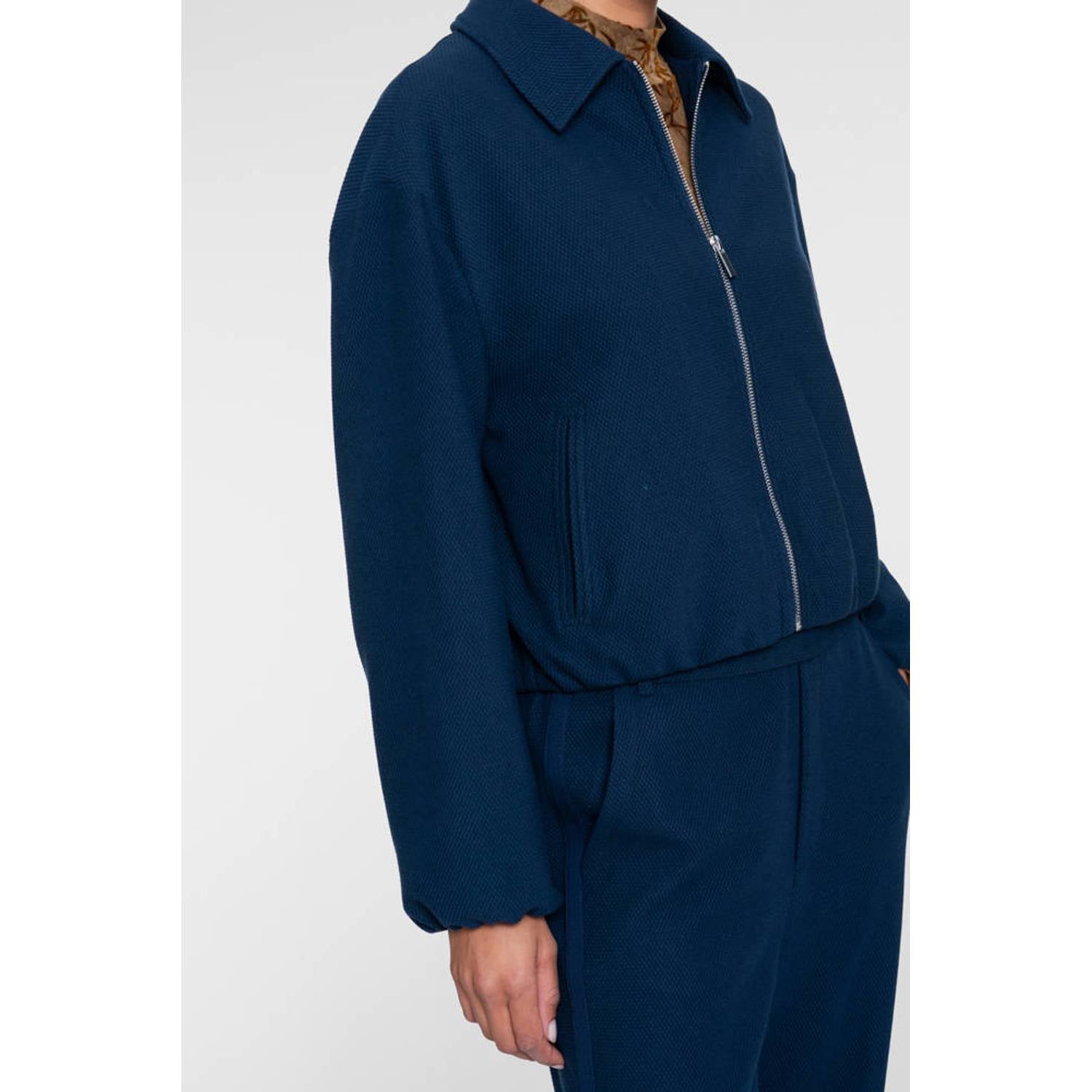 Geisha bomberjack donkerblauw