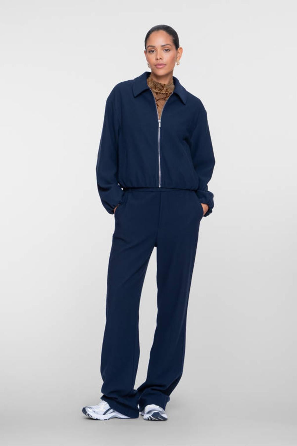 Geisha bomberjack - donkerblauw