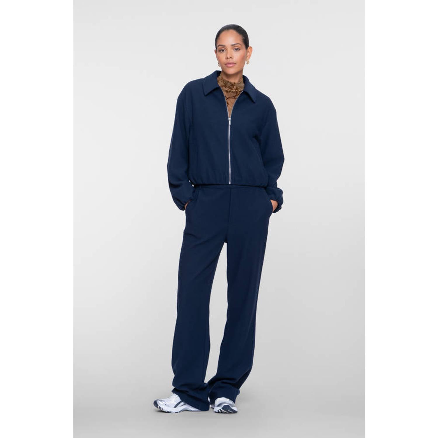 Geisha bomberjack donkerblauw