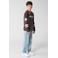 Shoeby longsleeve met tekst - bruin