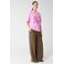 Shoeby wide leg broek - bruin
