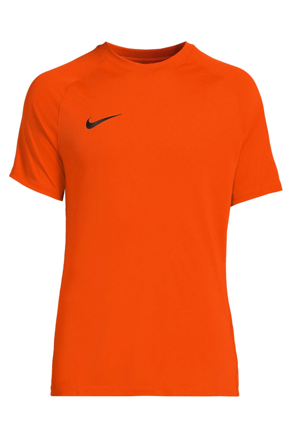 Oranje heren Nike Park VIII sportshirt van polyester met korte mouwen en ronde hals