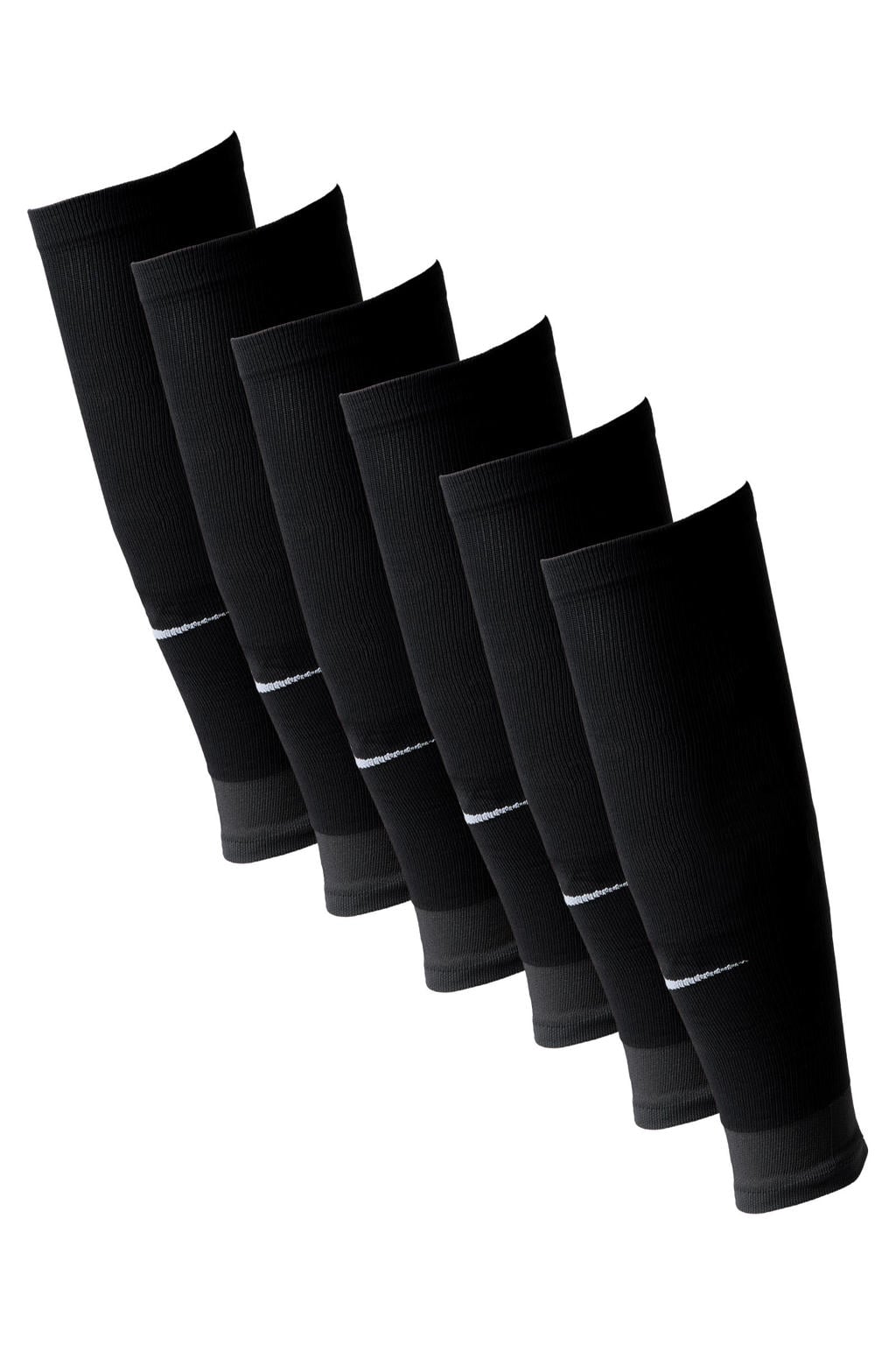 Nike Senior Strike Sleeve sportsokken zonder voet - zwart