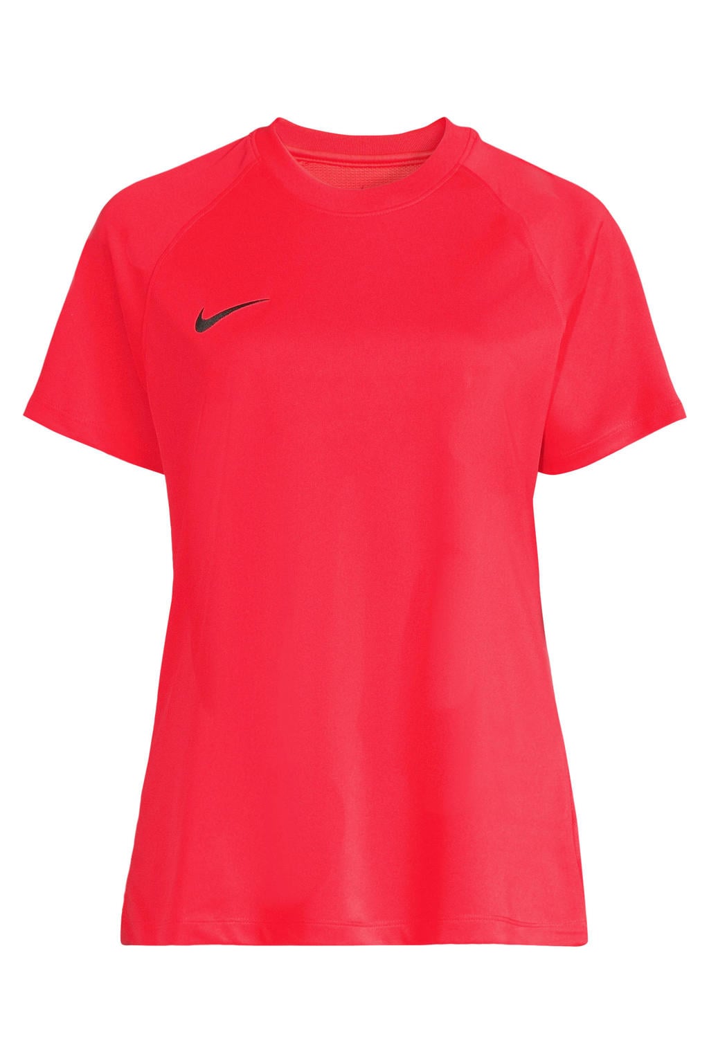 Rode dames Nike Park III sportshirt van polyester met korte mouwen en ronde hals