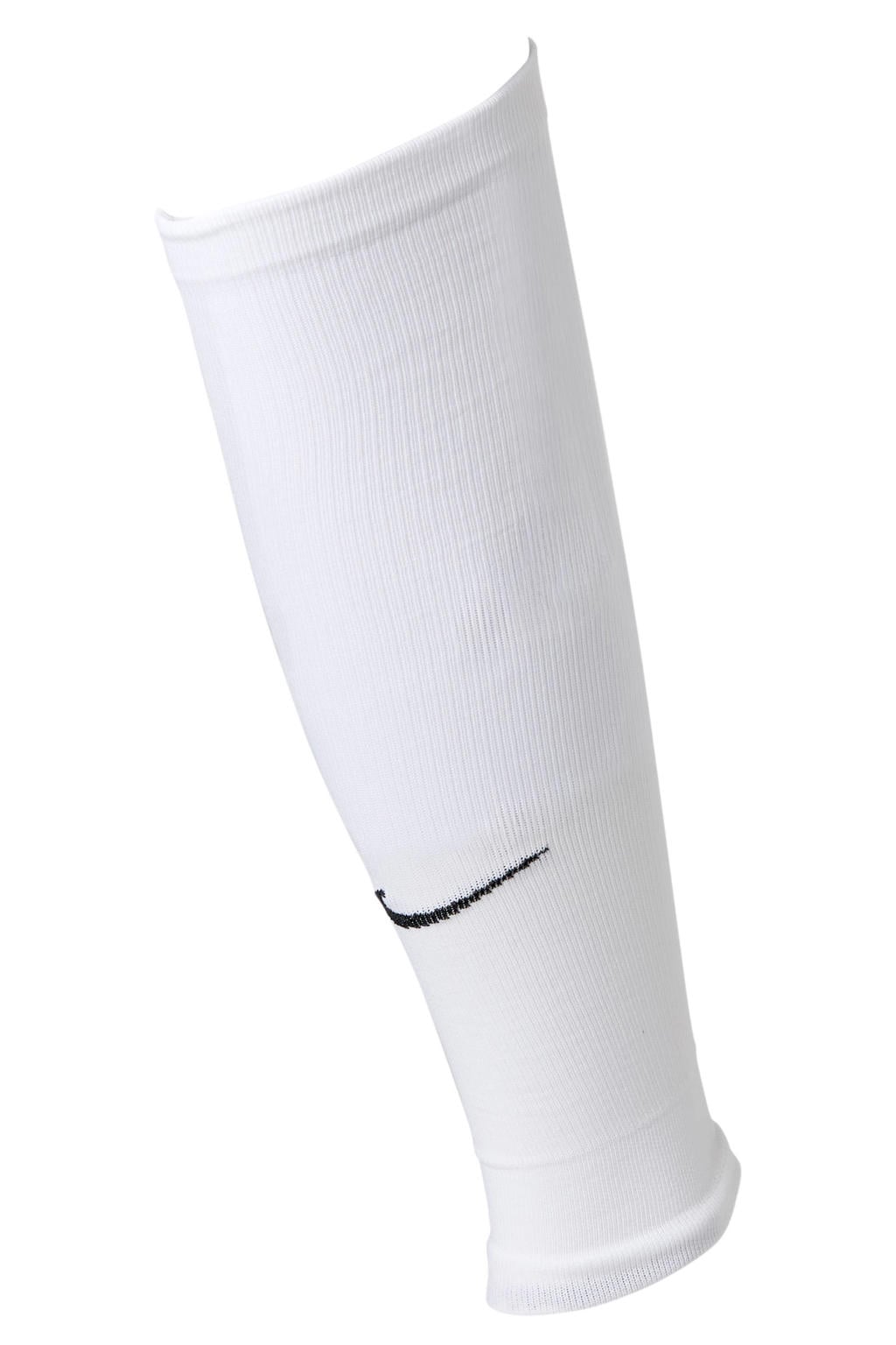 Nike Senior Strike Sleeve sportsokken zonder voet - wit