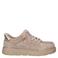 Skechers suède sneakers met profielzool - zand