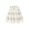 Mango Kids gestreepte hoodie - ecru