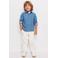 Mango Kids denim overhemd - mediumblauw