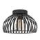 EGLO Mogano 3 Plafondlamp - E27 - Ø 28 cm - Zwart - Staal