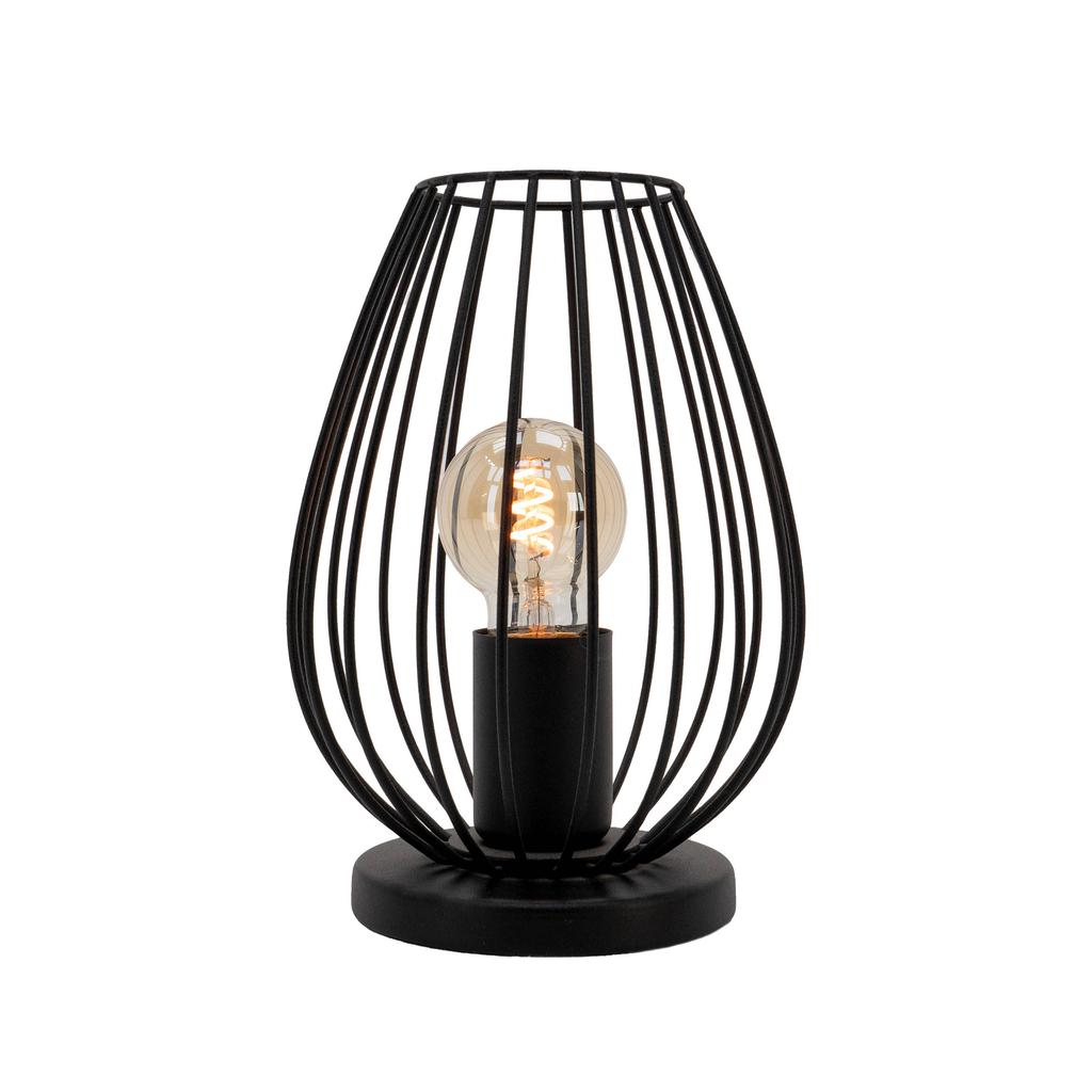EGLO Newtown Tafellamp - E27 - 23 cm - Zwart