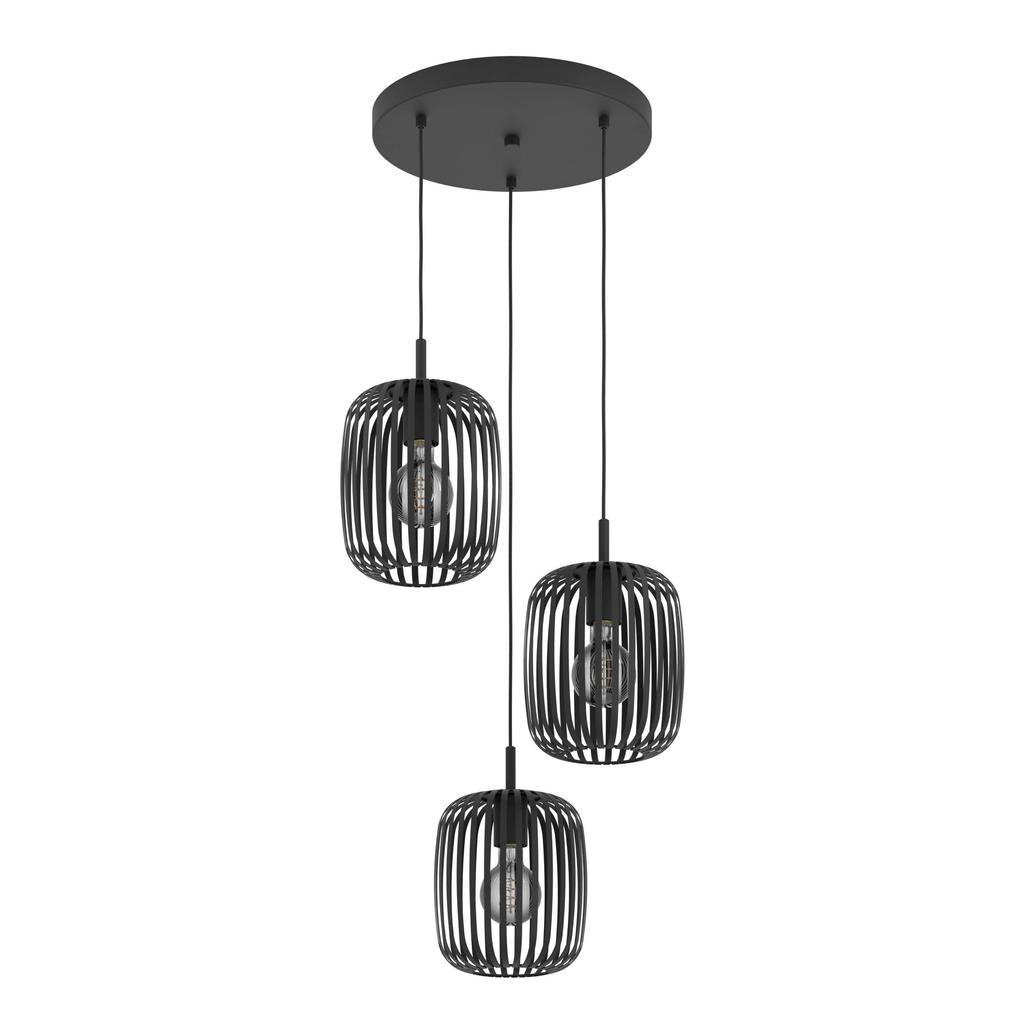 EGLO Romazzina Hanglamp - E27 - Ø 46 cm - Zwart