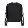 VILA gebreide sweater met ruches - zwart