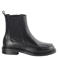 Comma Shoes leren chelsea boots - zwart