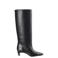 Comma Shoes leren laarzen - zwart