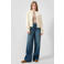 QS gebreid vest - ecru