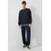 QS relaxed fit sweater - marine