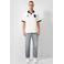 QS straight leg regular fit jeans - lichtgrijs