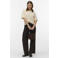 AWARE top met borduursels - ecru