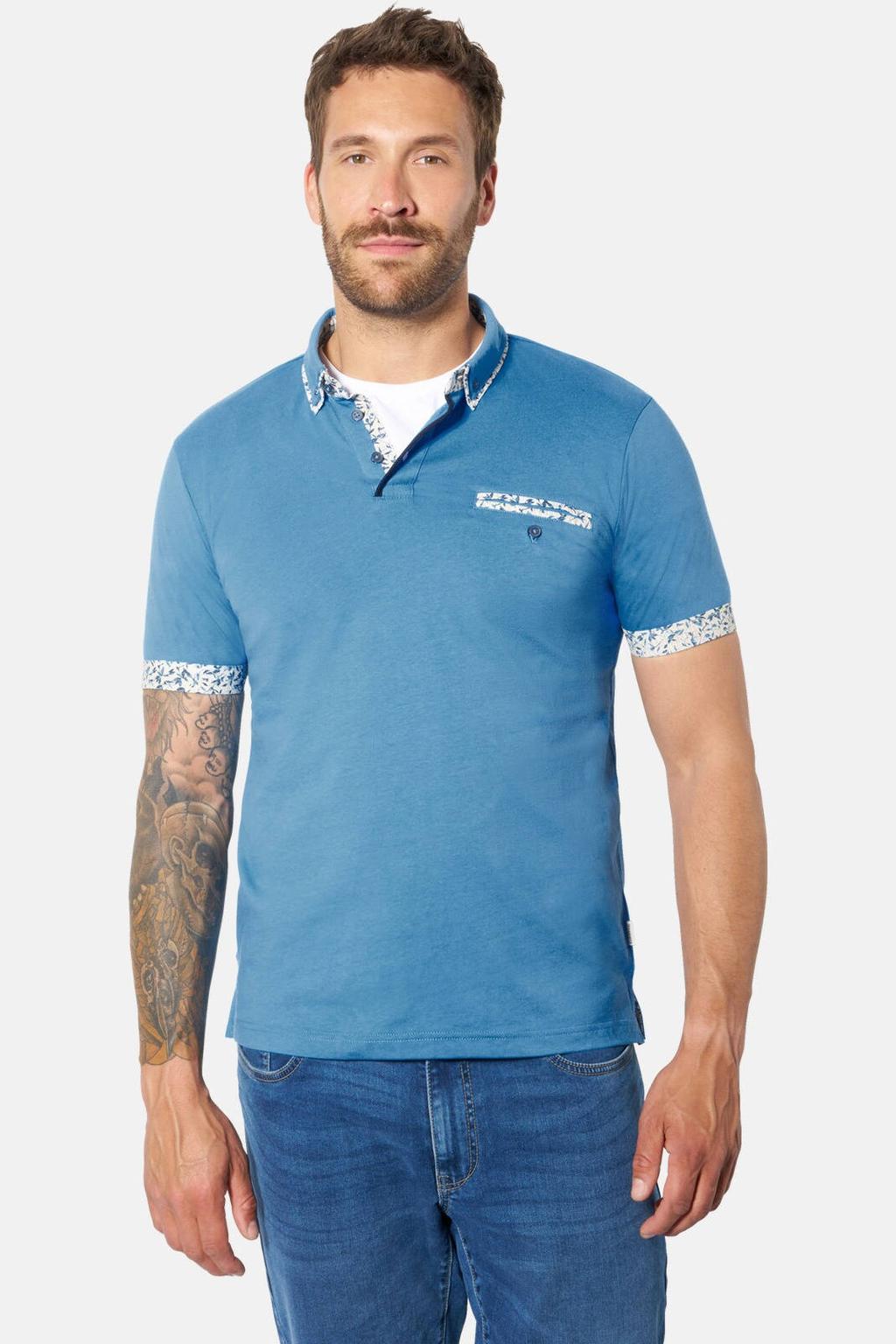 Babista polo Plus Size - blauw