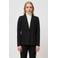 Bruuns Bazaar getailleerde blazer - zwart