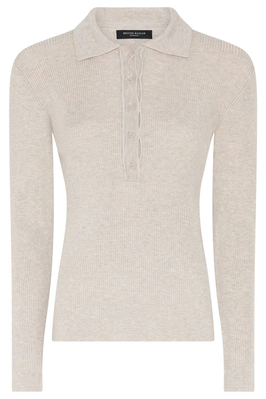 Beige dames Bruuns Bazaar top
