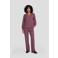 Geisha straight leg broek met print - paars