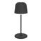 EGLO Mannera-S Tafellamp - Priklamp - Draadloos - 20 cm - Zwart/Wit - Oplaadbaar - Dimbaar - Binnen en Buiten