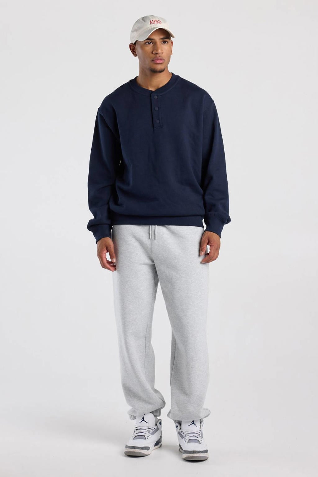 America Today oversized trui - midnight