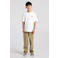 America Today T-shirt met backprint - wit