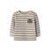NAME IT BABY gestreepte sweater - beige