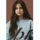 NAME IT KIDS sweater met tekst - lichtblauw