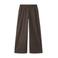 NAME IT KIDS casual broek met panterprint - donkerbruin