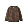 NAME IT MINI sweater met print - donkerbruin