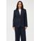 Gossia blazer met krijtstreep - marineblauw
