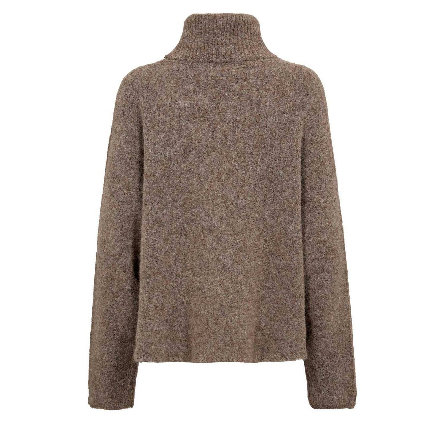 Gossia coltrui met wol bruin