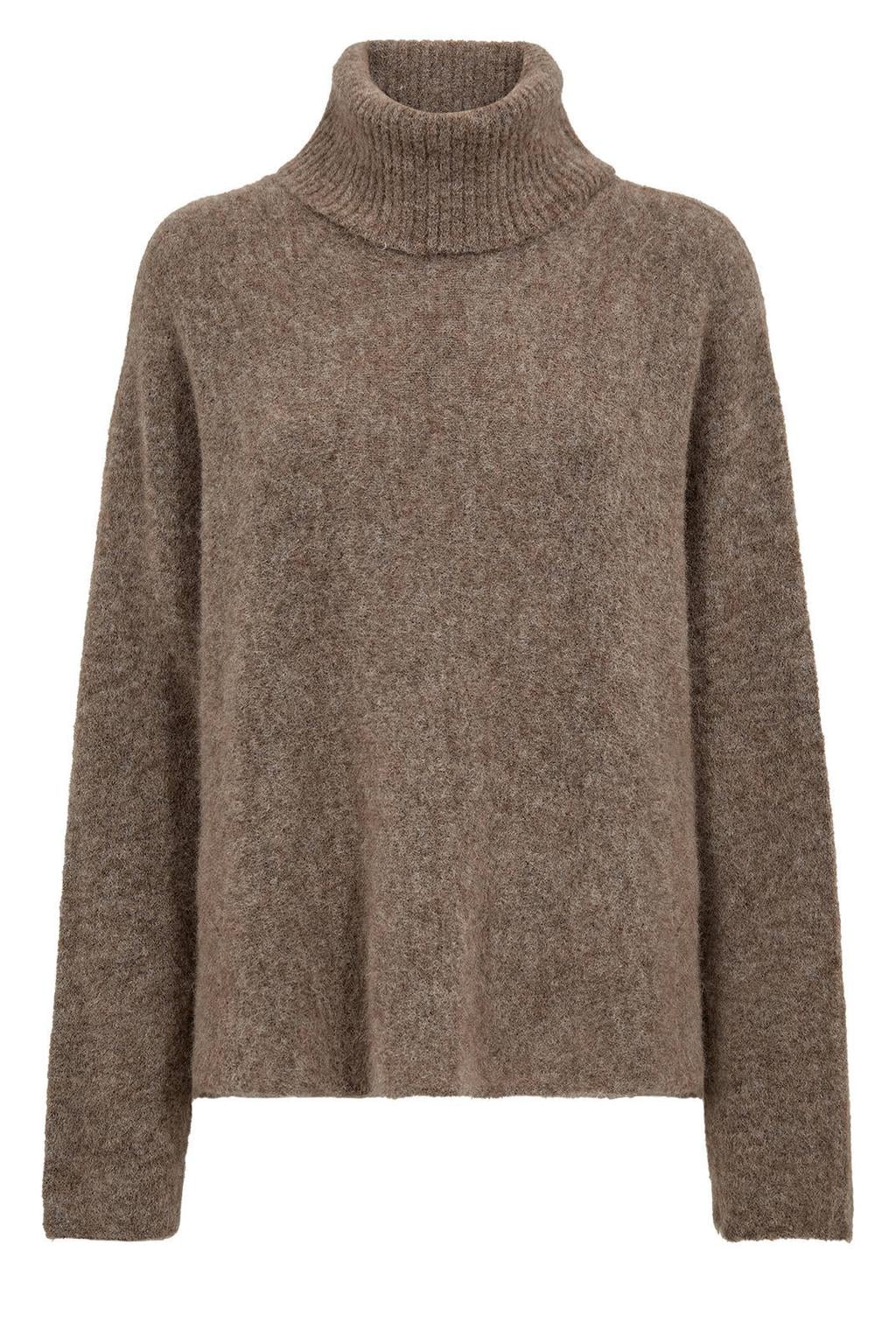 Gossia coltrui met wol - bruin