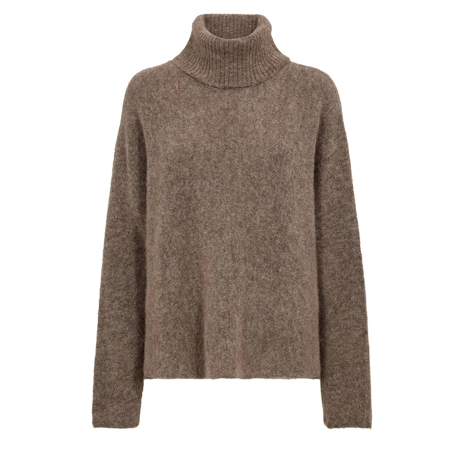Gossia coltrui met wol bruin
