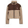 Gossia quilted teddy jas - bruin
