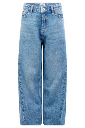 barrel jeans - middelblauw