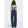 JDY regular fit casual broek - donkerblauw