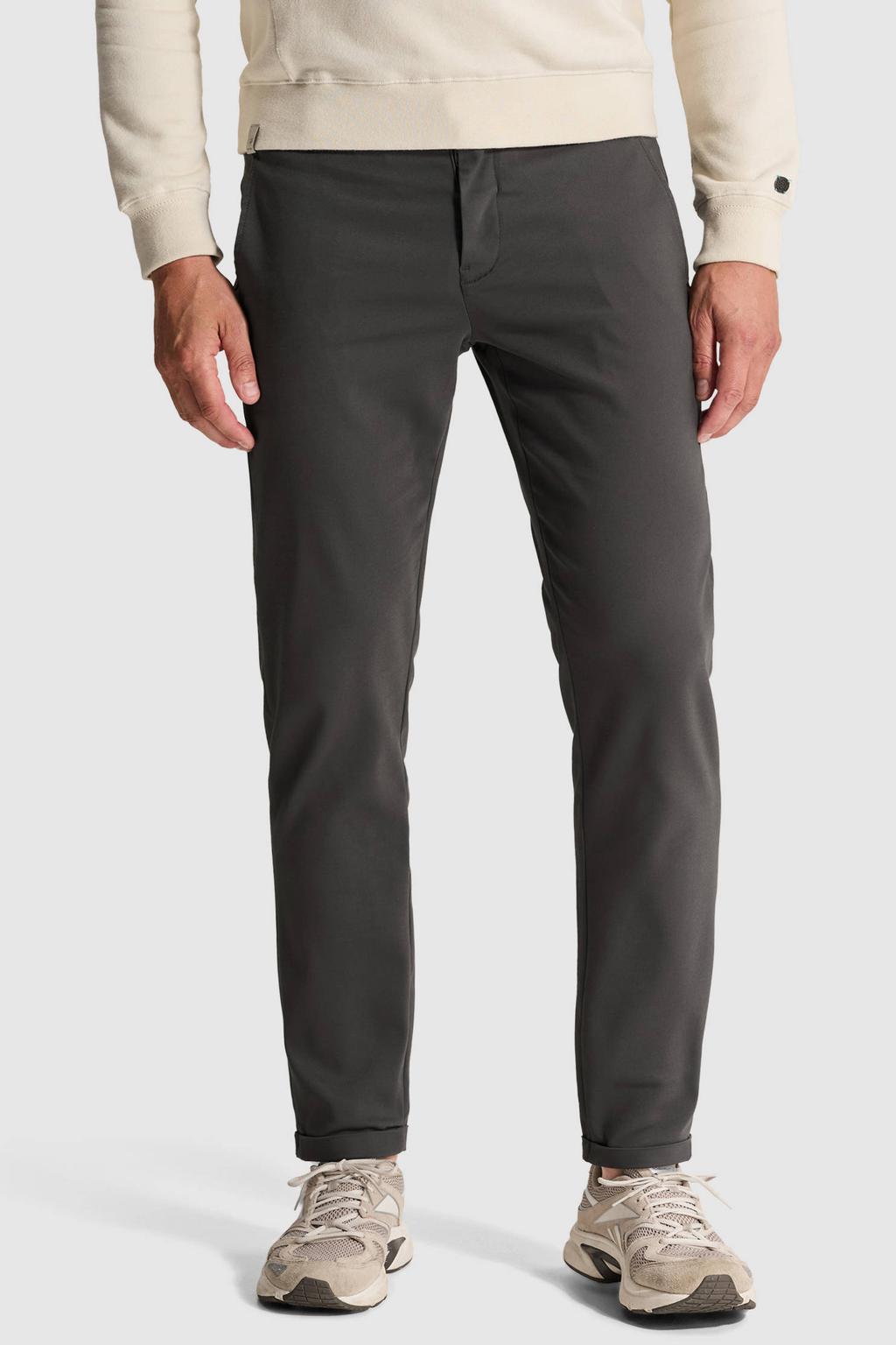 Cast Iron tapered chino - antraciet