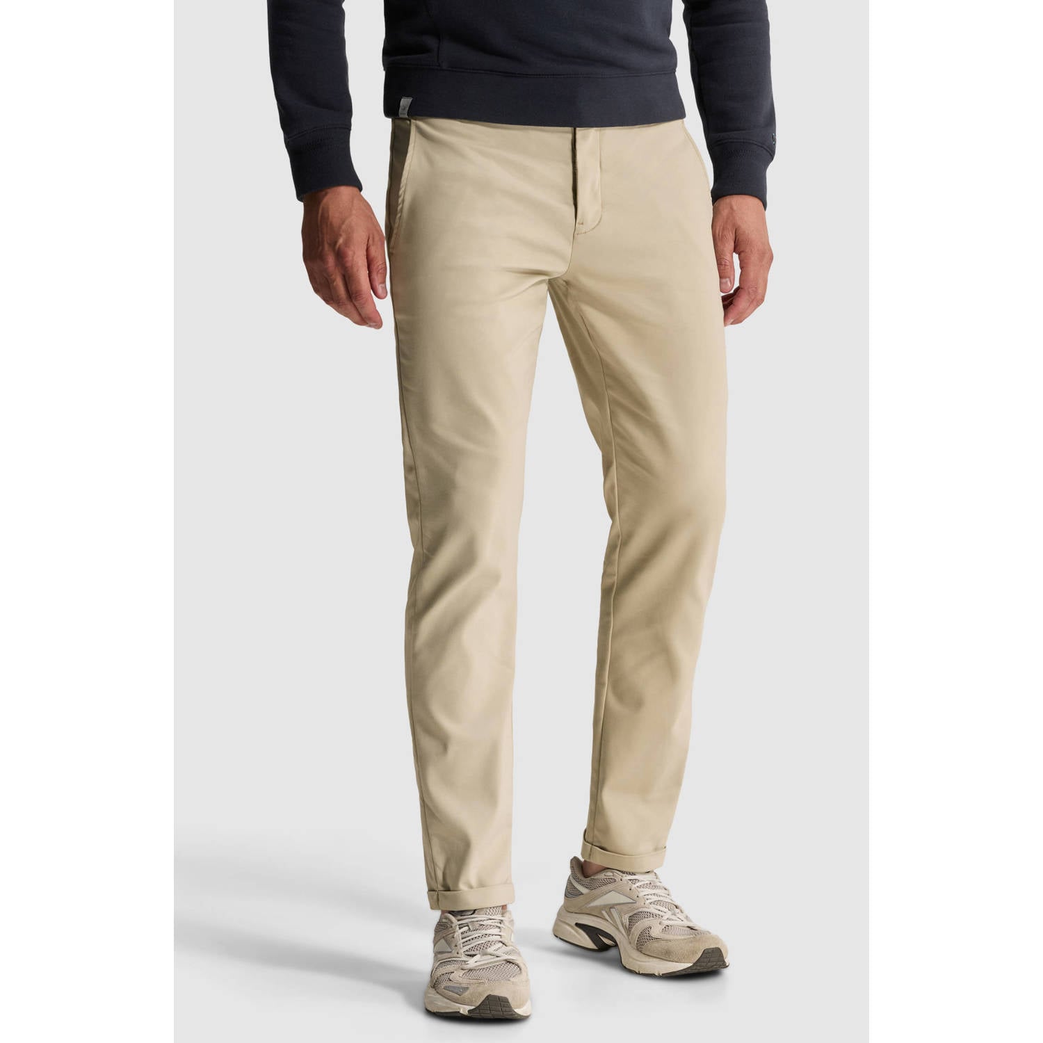 Cast Iron CYLAS tapered chino groen