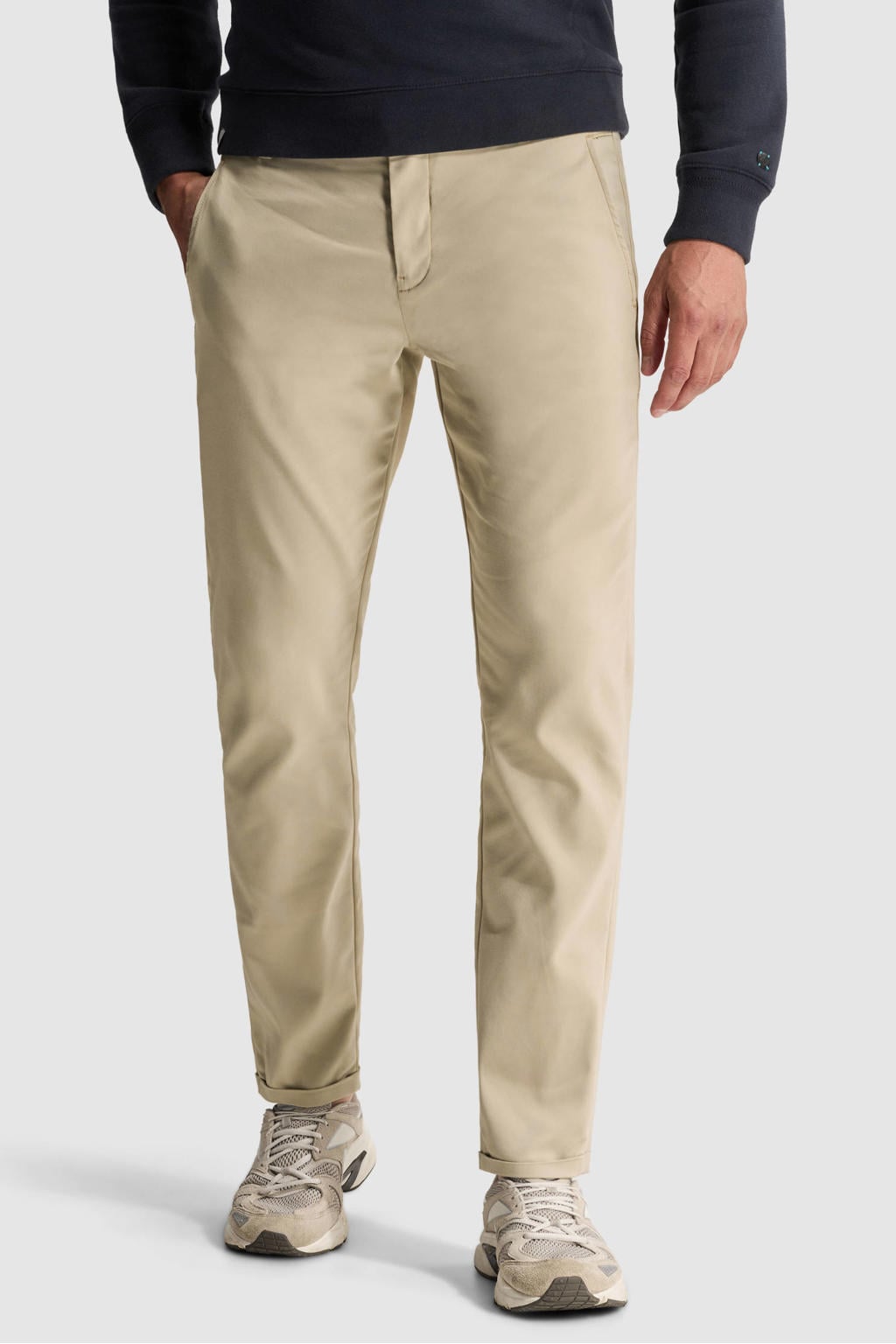 Cast Iron CYLAS tapered chino - groen