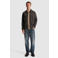 Cast Iron regular fit overshirt - antraciet