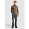 Cast Iron regular fit gebreide trui - walnut