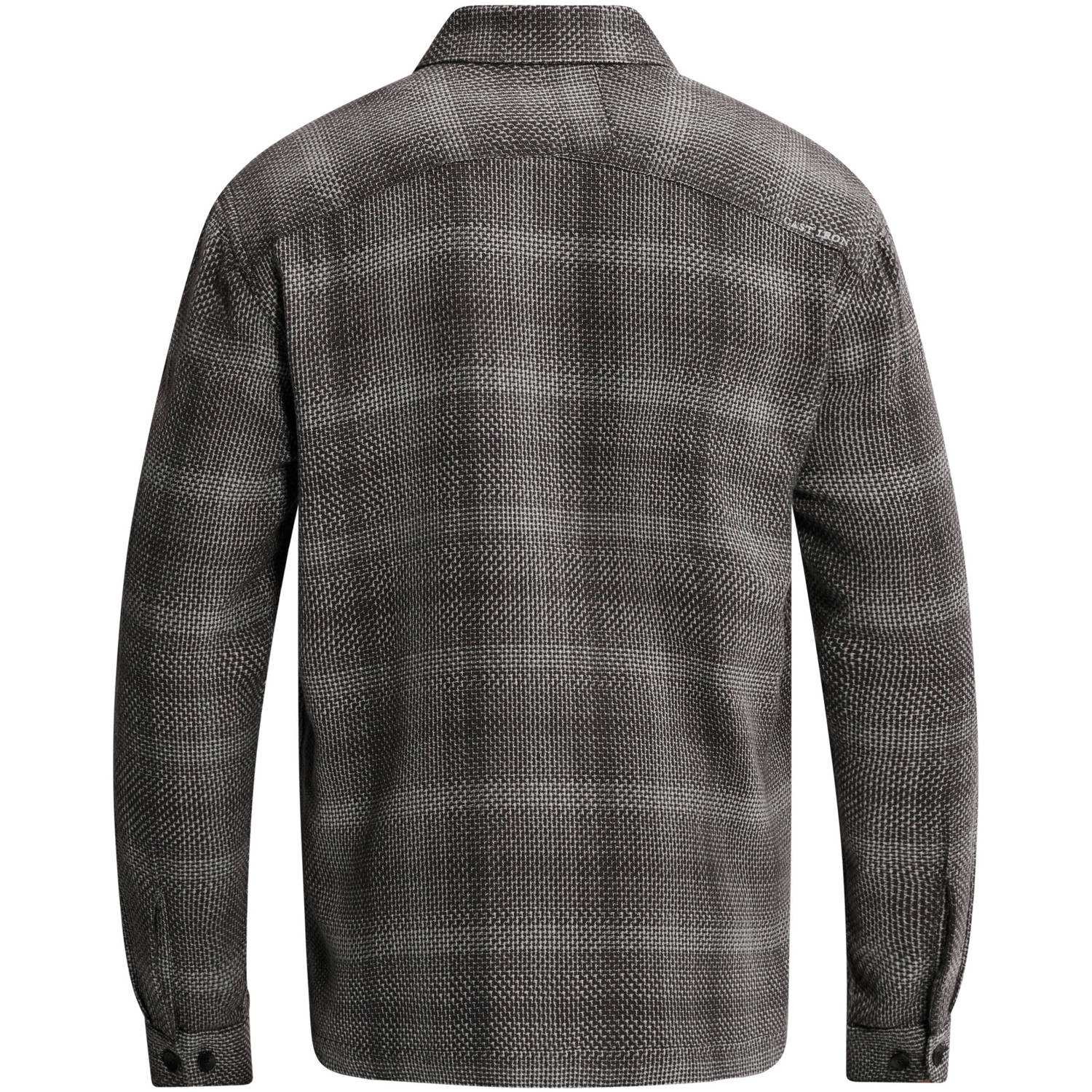 Cast Iron regular fit geruit overshirt clever crows