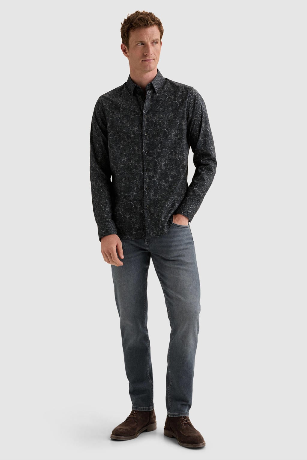 Vanguard V7 RIDER regular fit jeans - grijsblauw